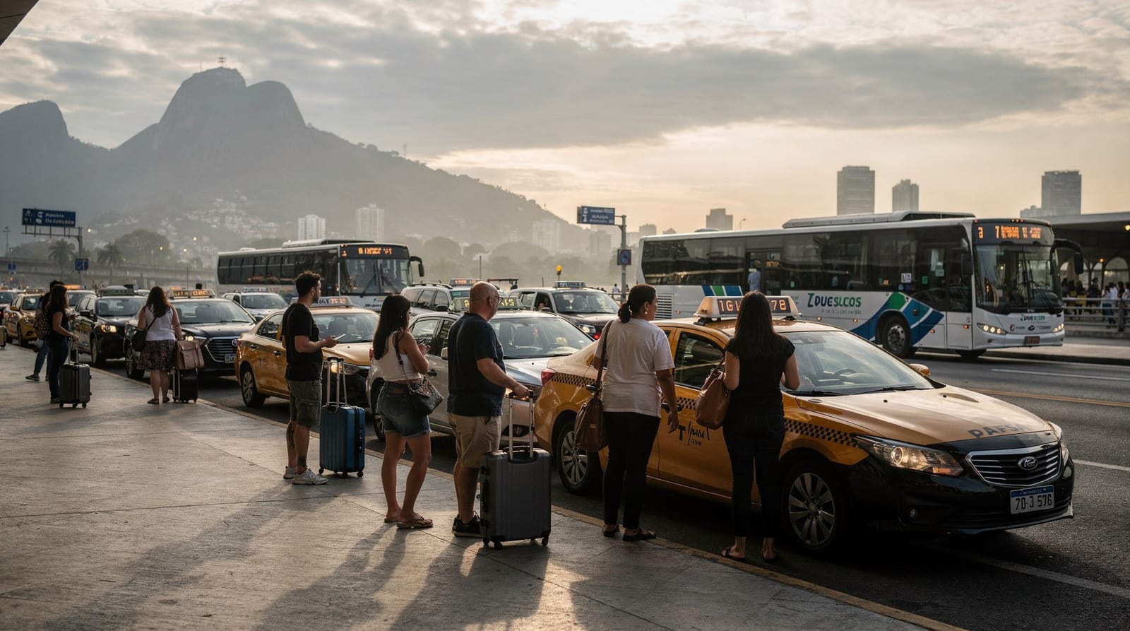 Rio airport transfer options — real prices, from GIG to Zona Sul