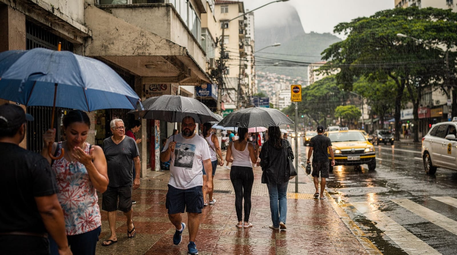Rio in the rain — what actually happens, and what to do about it