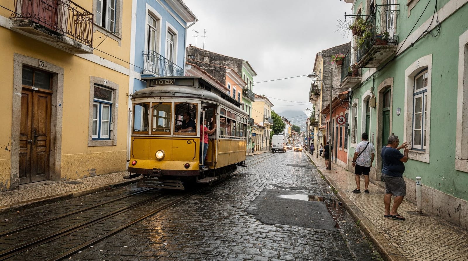 Santa Teresa — hillside trams and studios