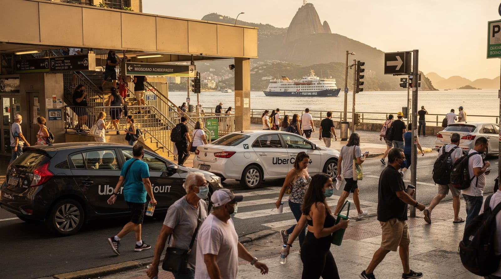 Getting around Rio de Janeiro — metro, bus, Uber, ferry, on foot