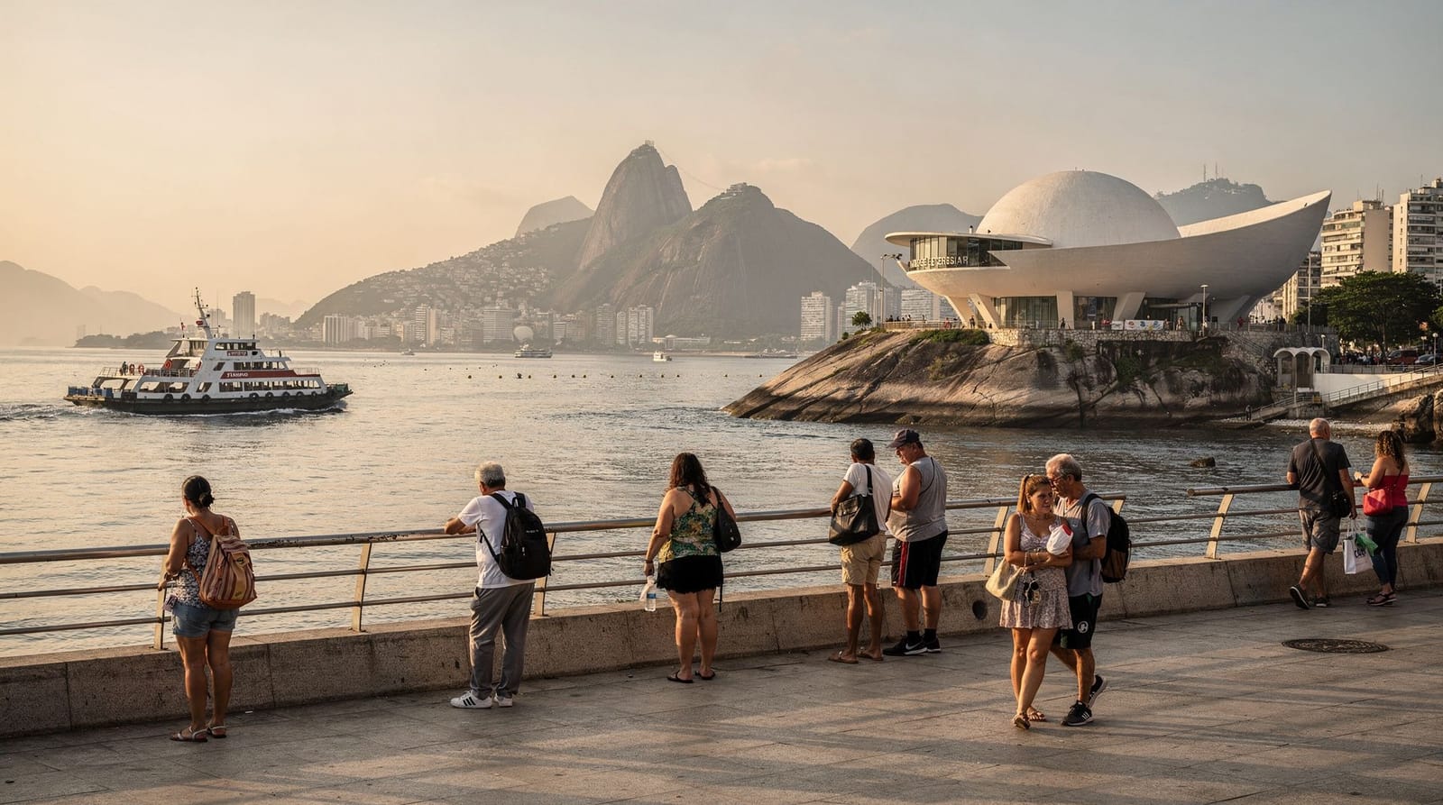 Niterói day trip — the ferry, the MAC, and Rio's best cheap view