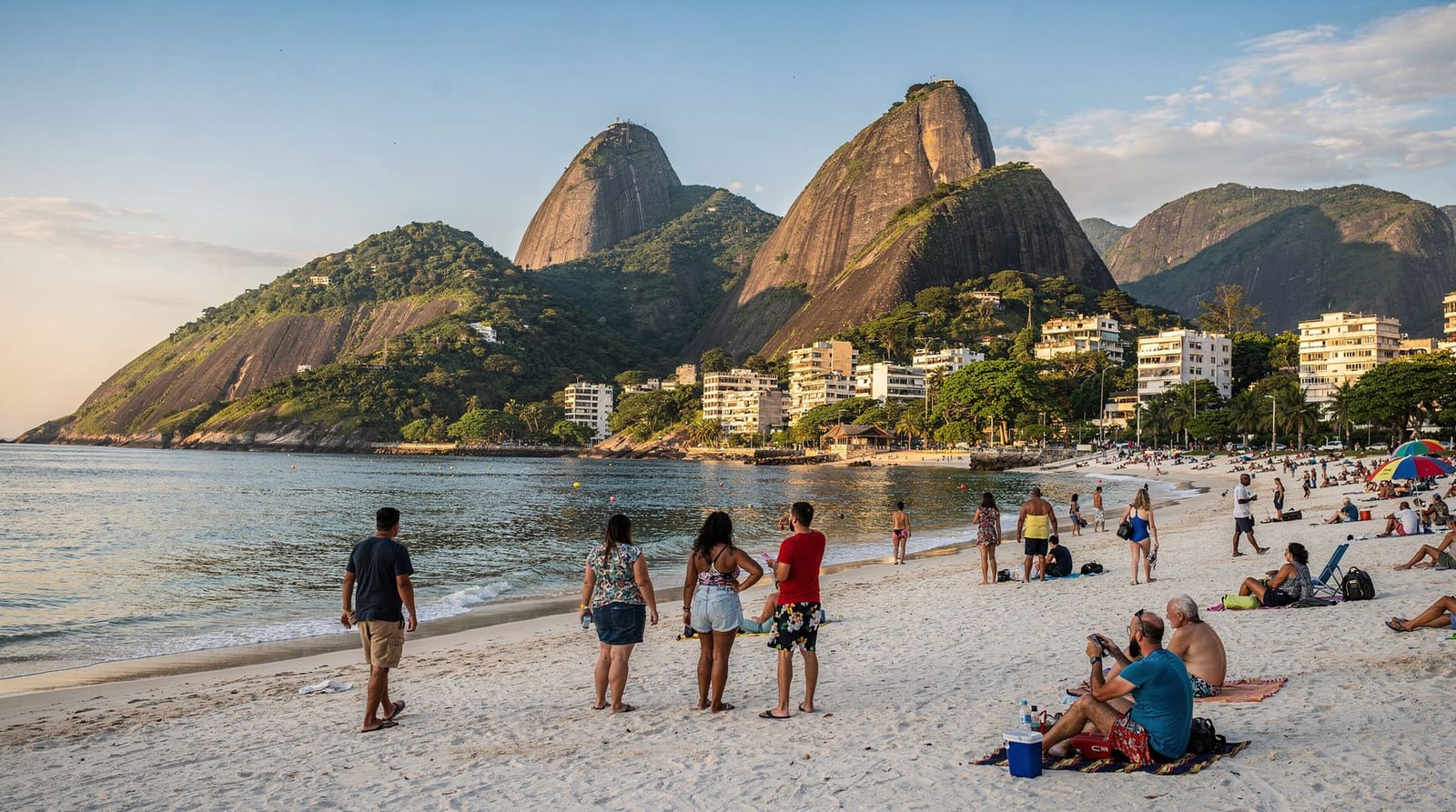 Praia Vermelha and Urca — the cove under Sugarloaf