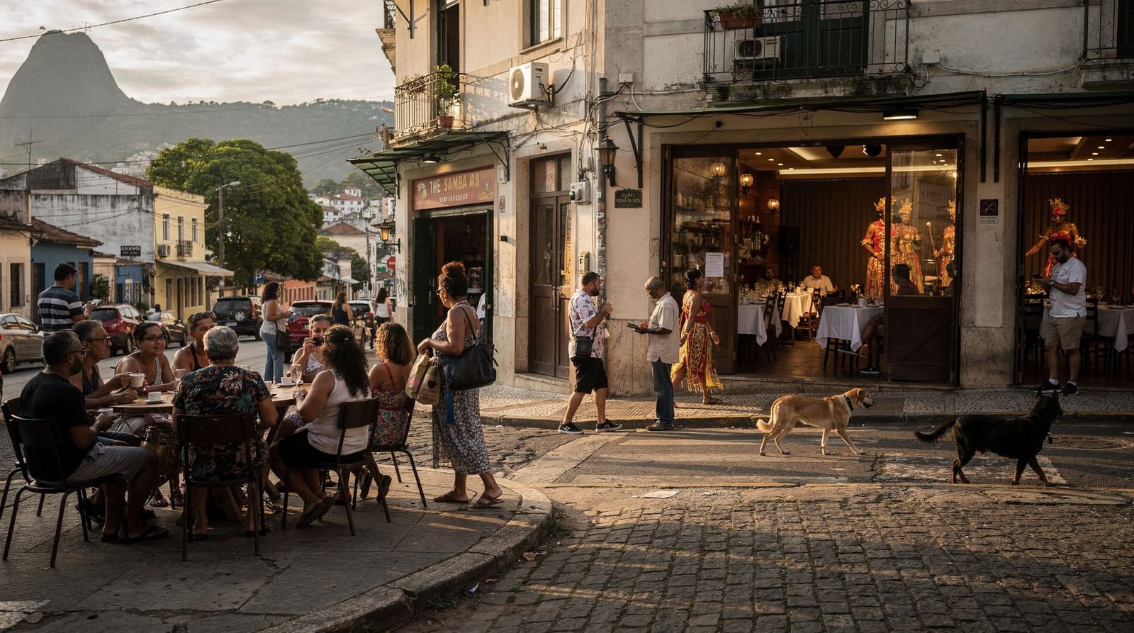 Samba clubs in Rio — the real roda vs the dinner show