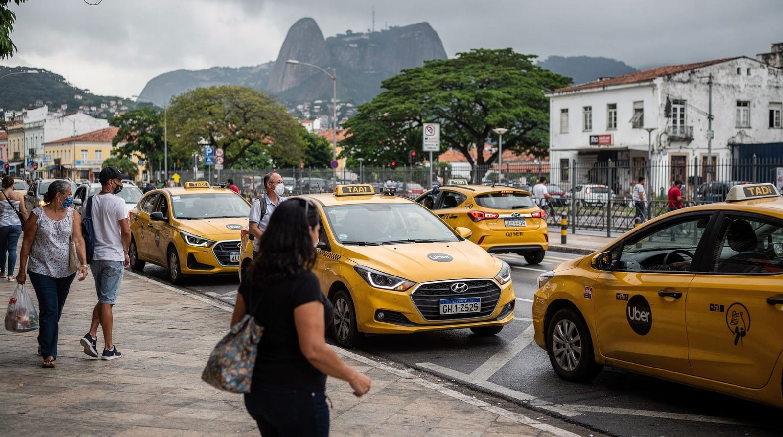 Uber and taxis in Rio — real fares, and when a taxi actually wins